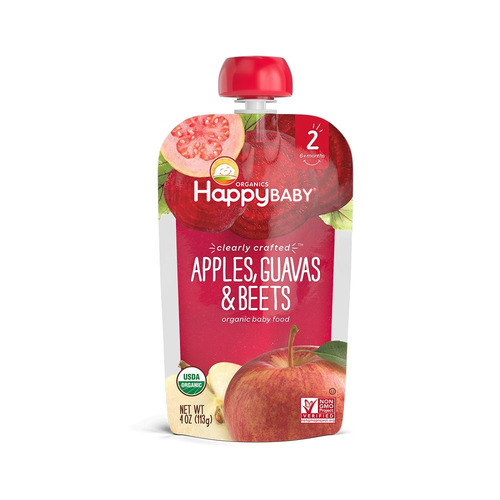 Happy Baby Organic Claramente Hecha Etapa 2 Alimentación Inf