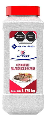 Ablandador De Carnes Member's Mark By Mccormick De 1.175 Kg