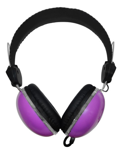 Audifonos Ergonómico Estéreo Over-ear Fa-594m Fonestar Color Violeta