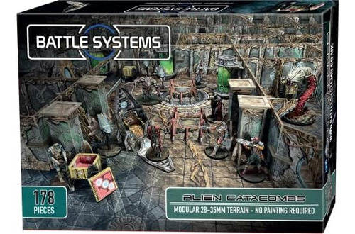 Battle Systems - Terreno De Ciencia Ficción Para Juegos 3d D