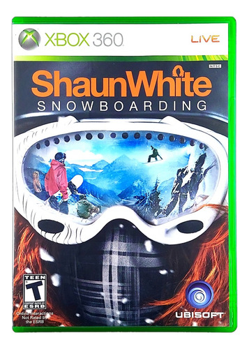 Shaun White Snowboarding Original Xbox 360 Mídia Física
