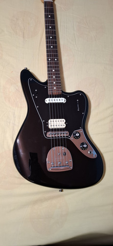 Guitarra Fender Player Jaguar Diestro Negro Palo De Rosa (Usado)