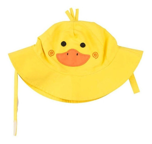 Gorro + Poncho Con Filtro Uv 50+ Pato! Zoocchini! 6-12m