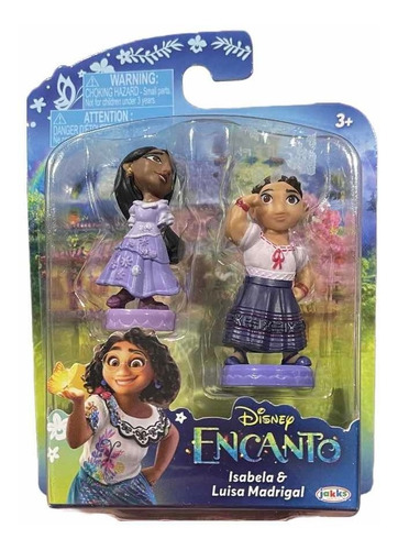 Muñecos Encanto Madrigal Set De 2 Mini Figuras Disney 5 Cm