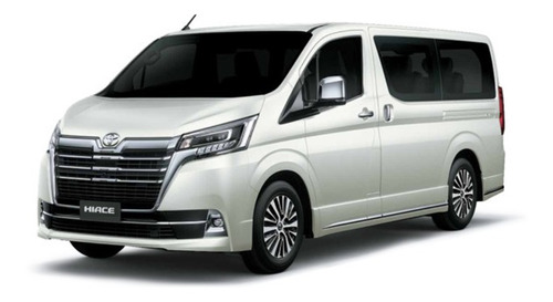 Nueva Toyota Hiace Wagon 2021 Blanco Perlado A Dolar Oficial