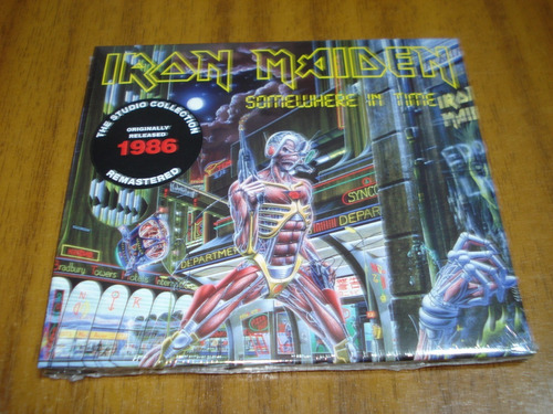 Cd Iron Maiden / Somewhere In Time (nuevo) Digipack Europeo