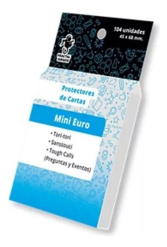 Protectores De Cartas Mini Euro (45 X 68 Mm) - 104 Unidades