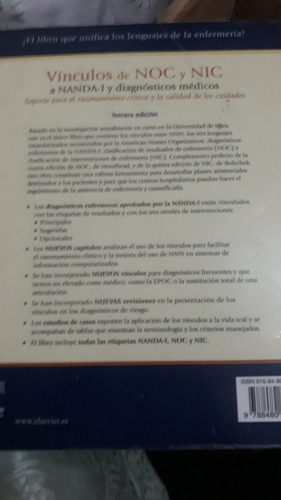 Libro Vínculos Del Noc Y Nic De Nanda Elsevier (Usado)
