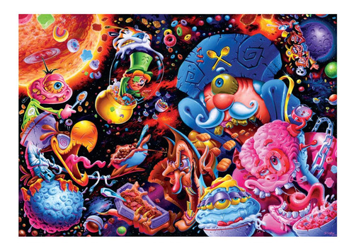 Toynk Cosmic Crunch Breakfast Cereal Monster Puzzle De Joe S