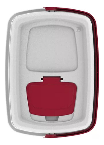 Conservadora Heladerita Portatil 32 Lts Playa Camping Rojo