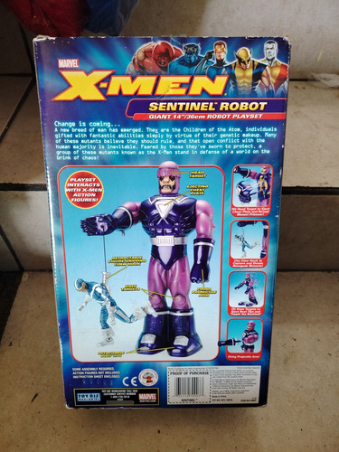 Figura Marvel Toybiz Sentinel Robot 14 2005 (Usado)