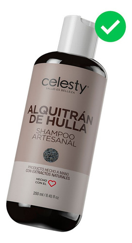 Kit 3 Shampoo Alquitrán Hulla Control Psoriasis Caspa 250ml