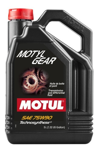 Valvulina Motul Motyl Gear 75w90 Semi-sintética 5 Litros