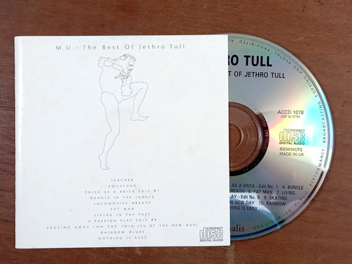 Cd Jethro Tull - The Best Of Jethro Tull (1986) Uk R5