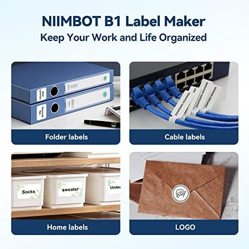 Niimbot B1 Etiquetadora Con Identificación Automática, Impre