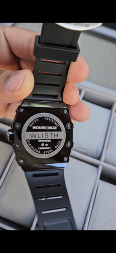 Reloj Rm Clasic Negro Negro Negro (Reacondicionado)