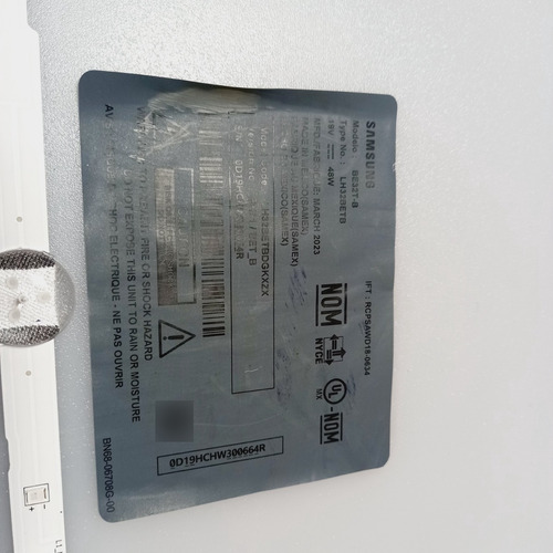 Kit De Leds Para Pantalla Samsung Modelo Be32t-b (Usado)