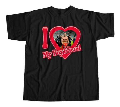 Imagen 3 de 5 de Remera Algodón Selección I Love My Boyfriend - Escaloneta