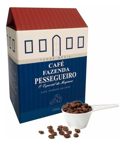 Café Fazenda Pessegueiro Torrado Em Grãos - 250g