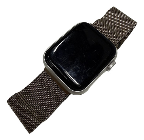 Apple Watch Se 2 - Gps 40mm Modelo A2722 Prateado Milanese Dourado-escuro Prateado (Usado)