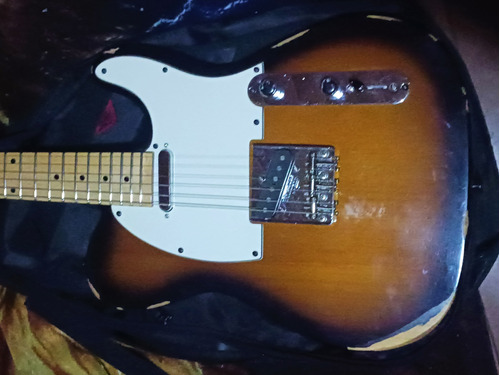Guitarra Eléctrica Telecaster (no Fender) Con Upgrades 
