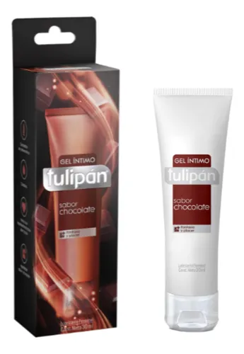 comprar Gel Intimo Tulipán Sabor Chocolate 30ml. Con Envío Discreto.