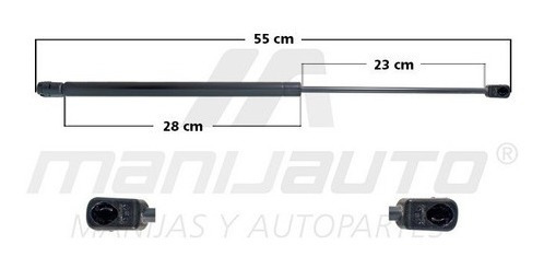 Amortiguador 5ta Puerta Ford Escort 1997 - 2000 Der=izq