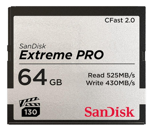 Cartão de memória SanDisk SDCFSP-064G-G46D  Extreme Pro 64GB