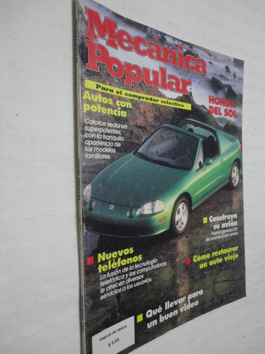 Revista Mecánica Popular Noviembre 1992