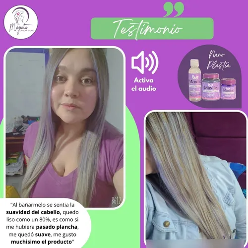 Nanoplastia Capilr Alisdo Rubia mL a 128 Cuotas sin inter s