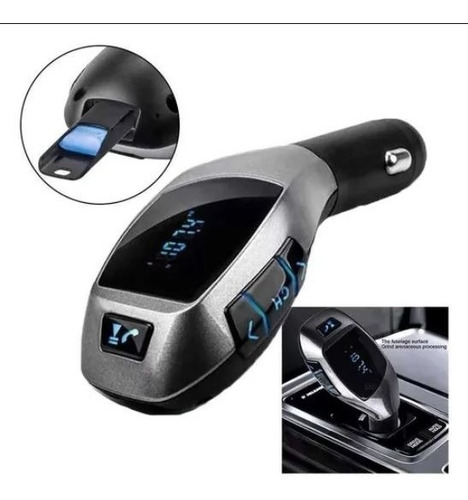 Receptor Transmisor Radio Fm Bluetooth Usb Wireless X6