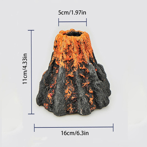 Volcán De Acuario Decoraciones Para Peceras Decoración De Ac