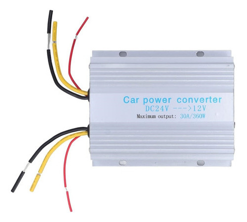 Inversor Electrico Convertidor Potencia 24v A 12v 30a Camion