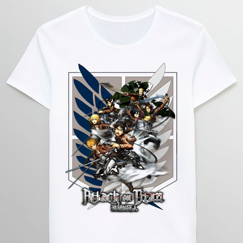 Remera Attack On Titan Shingeki No Kyojin Survey Co 70351477