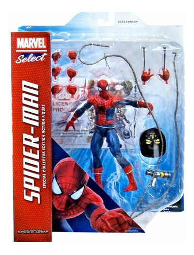 Figura Spider Man Marvel Select The Amazing Eternia Store