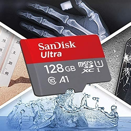 Cartão Sandisk Ultra A1 Classe 10 Microsd 128gb Frete Grátis