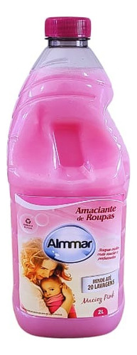 Roupa Limpa E Cheirosa 2l Sabão 2l Amaciante Maciez Pink