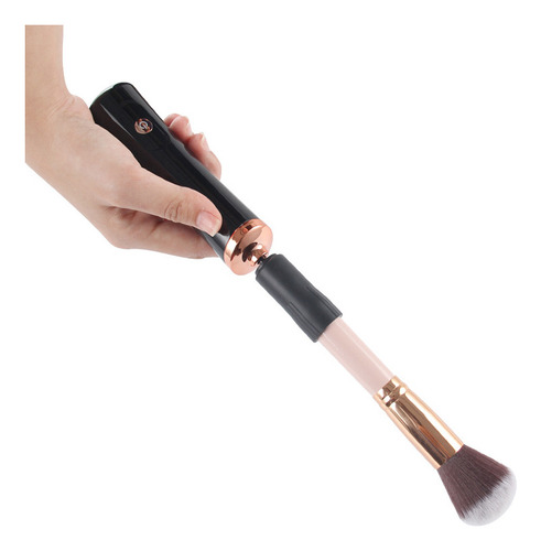 Limpiador De Brochas De Maquillaje Cepillo Eléctrico Limpio