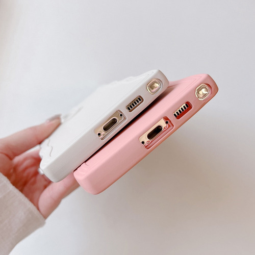 Funda De Silicona Borde Ondulado For Samsung Galaxy+correas