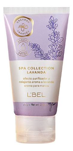 Crema Para Manos Relajante Spa Collection L´bel 75g Lavanda