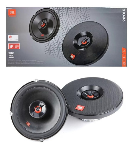 Cornetas Jbl 6 1/2 Pulgadas 180w 60 Rms Gto-x6