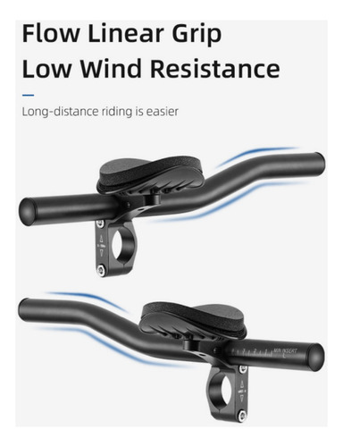 Manillares De Extensión Para Bicicleta De 2 Piezas