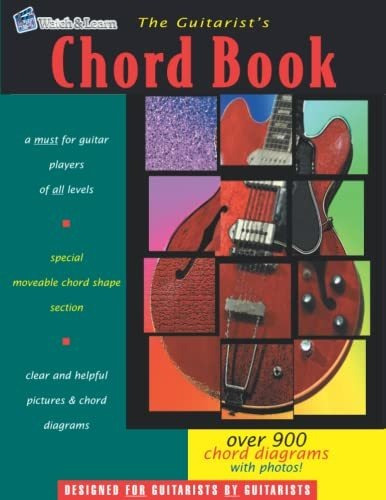 Book : The Guitarists Chord Book Over 900 Guitar Chord...