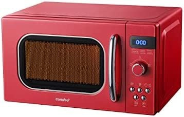 Imagen 8 de 8 de Comfee Horno De Microondas Pequeño Retro Con Tamaño Compacto