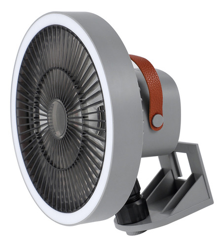 Ventilador De Pared Con Control Remoto Recargable Con Luz