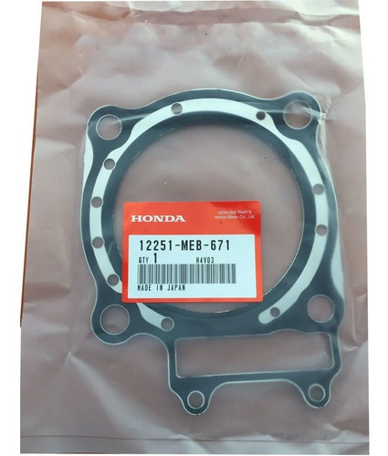 Junta Tapa De Cilindro Honda Crf 450 Orig. Genamax