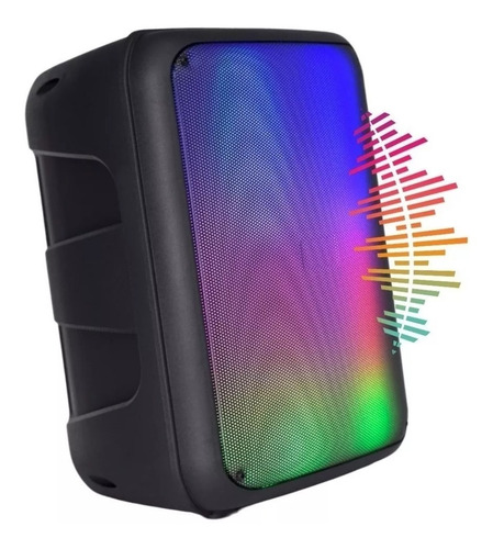 Imagen 2 de 8 de Parlante Harrison Indie Kanji 120w Portatil Luces Led