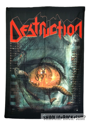 Destruction Poster Textil Day Of Reckoning Srsx 