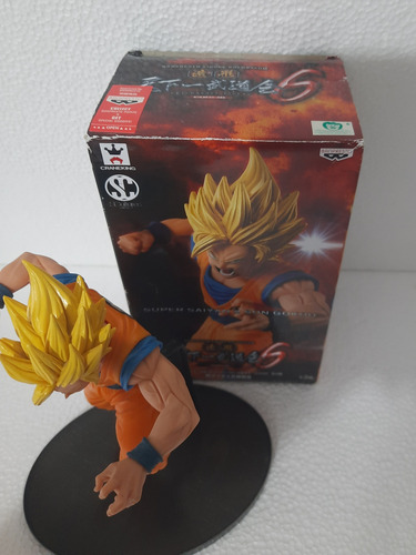 Dragon Ball Scultures Tenkaichi Budokai 6 Goku Ssj2 (Usado)