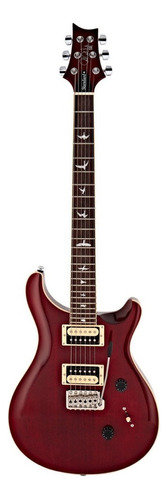 Guitarra Eléctrica Prs Se Standard 24 C/ Funda Caoba Cuo Color Vintage cherry Material del diapasón Palo de rosa Orientación de la mano Diestro